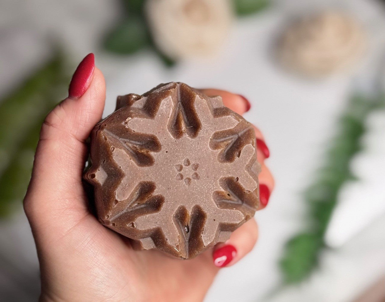 Apple Cinnamon Shampoo And Body Bar || Organic || Coconut || EV Olive Oil || Gentle || Solid Wash