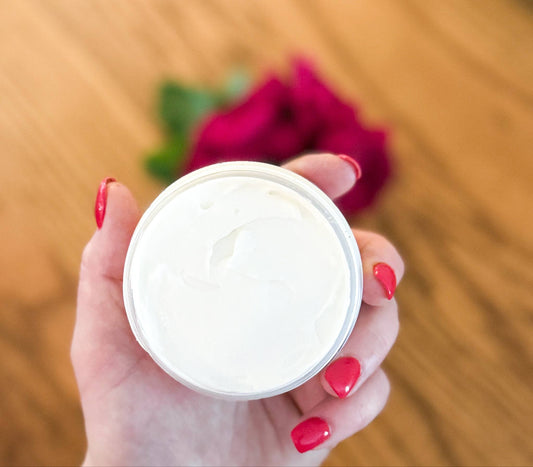 Organic Shea Butter Cream 4oz Jar