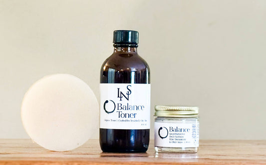 Balance Face Care Set  || Troubled Skin Care  || Acne Care || Organic  || Will Not Clog Pores || Beneficial For All Skin Types
