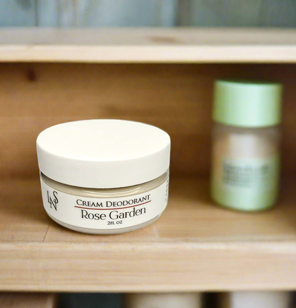 Cream Deodorant || Organic || Handmade || LNS || Custom Blended