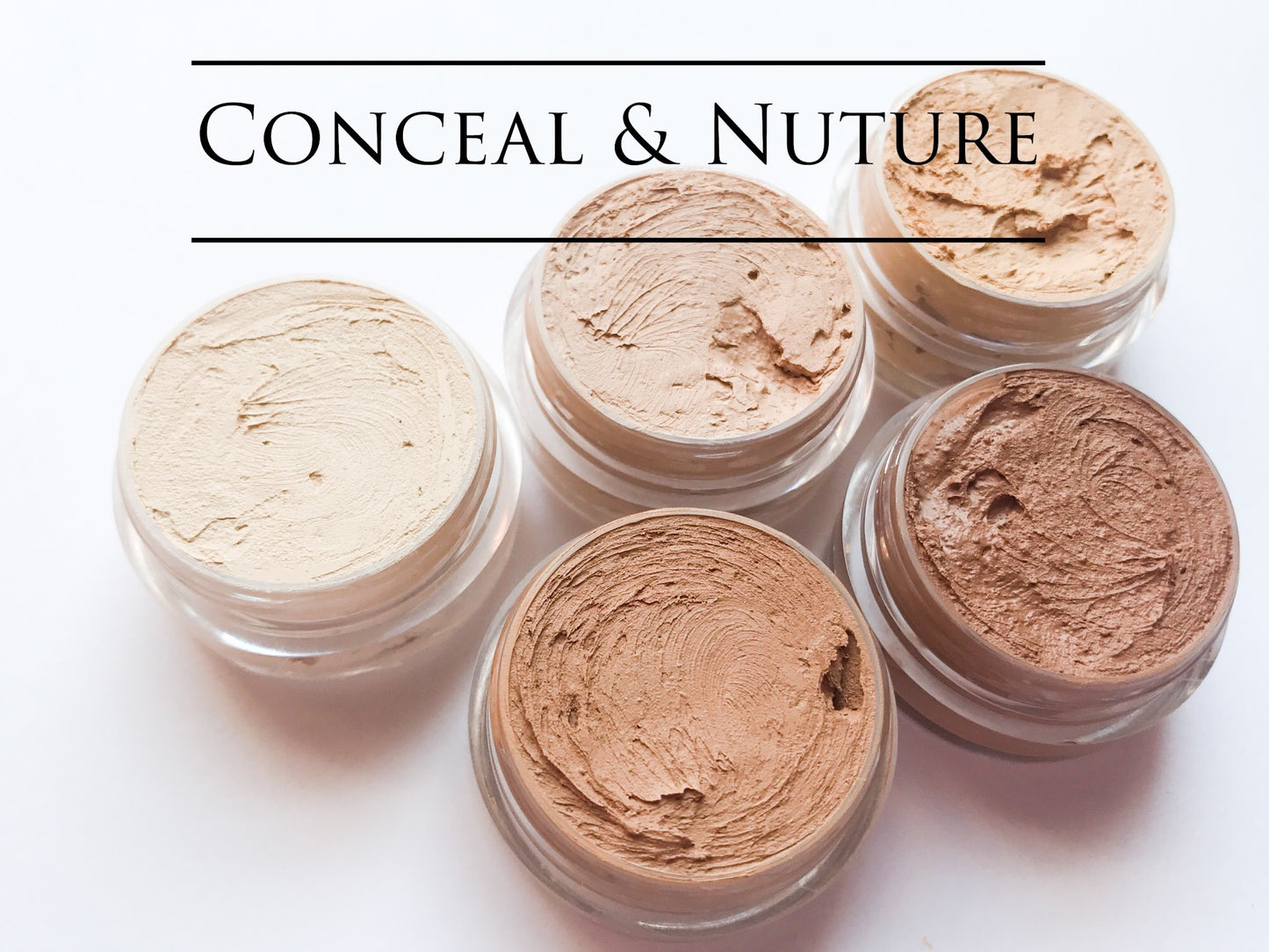 Plant Based Cream Concealer & Foundation